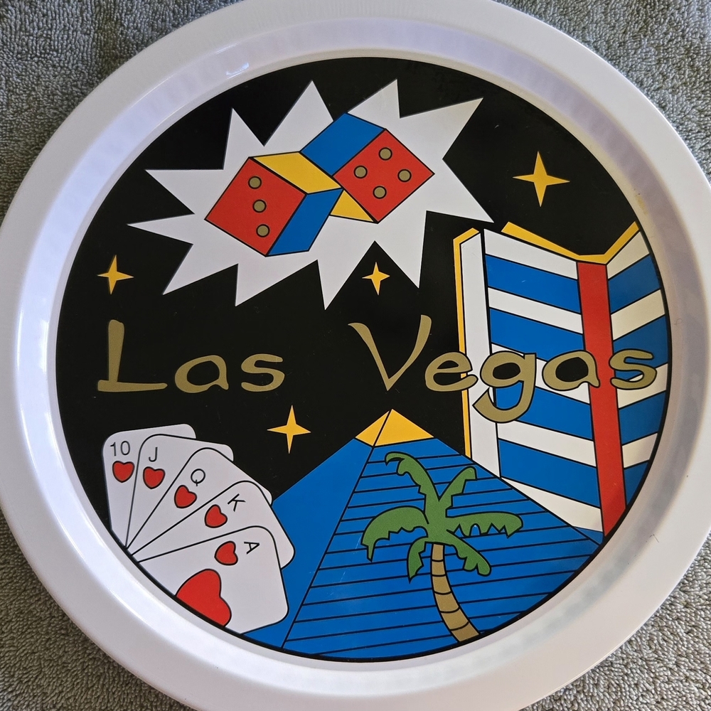 Las Vegas Souvenir Plate